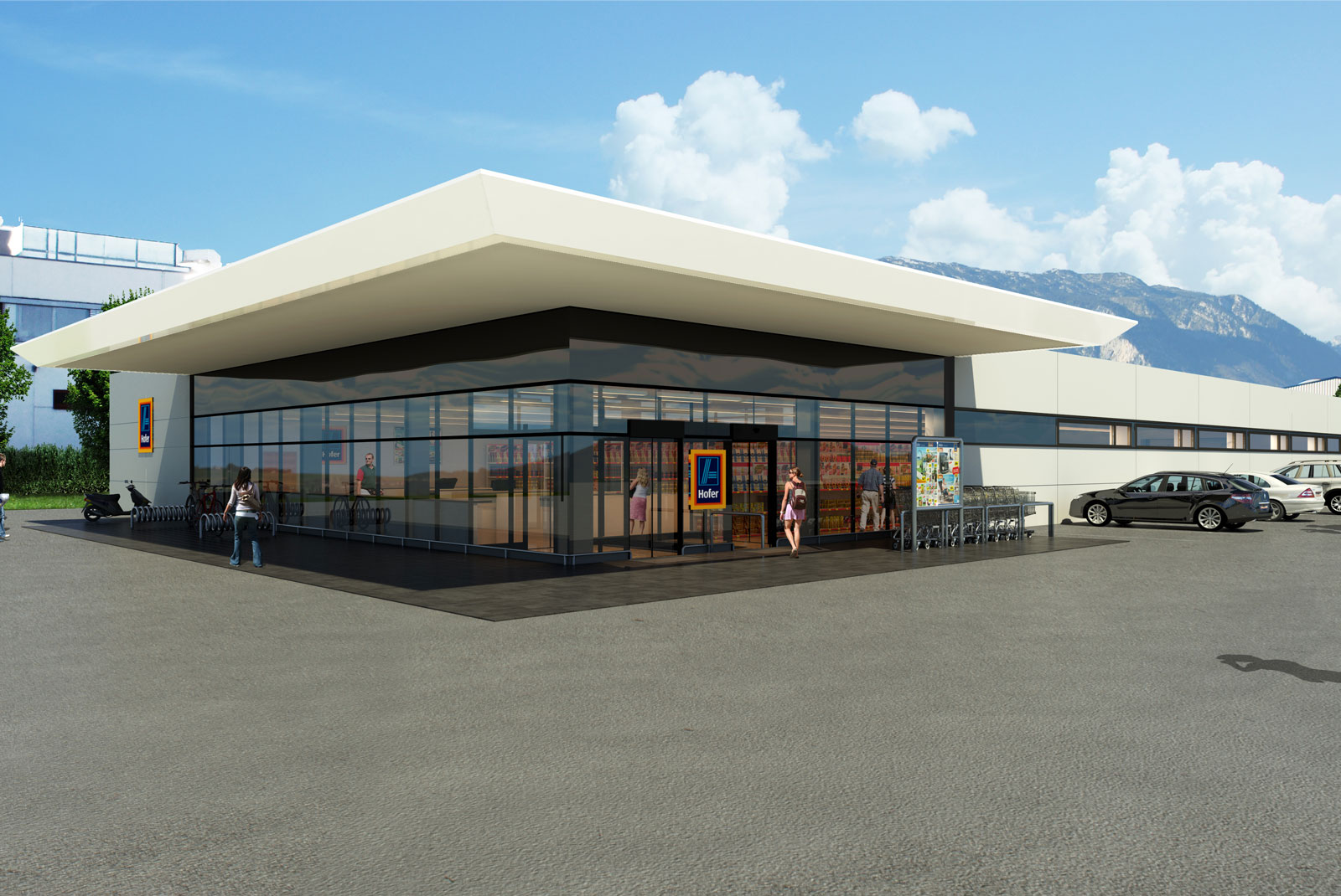 Hofer CI Entwicklung 2012